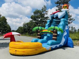 dd73101103a72f45cb93df0f0bfce295 18 FT Beach Wave Water Slide