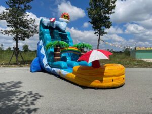 f7c7d65dea15a74a877f2613f63bb430 18 FT Beach Wave Water Slide